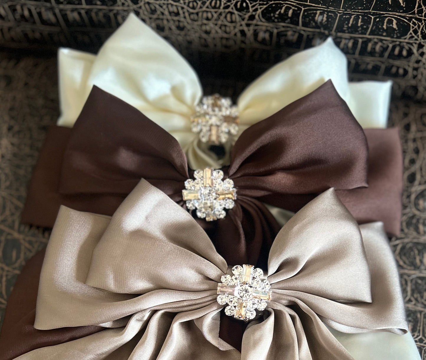 Embellished Hair Bow