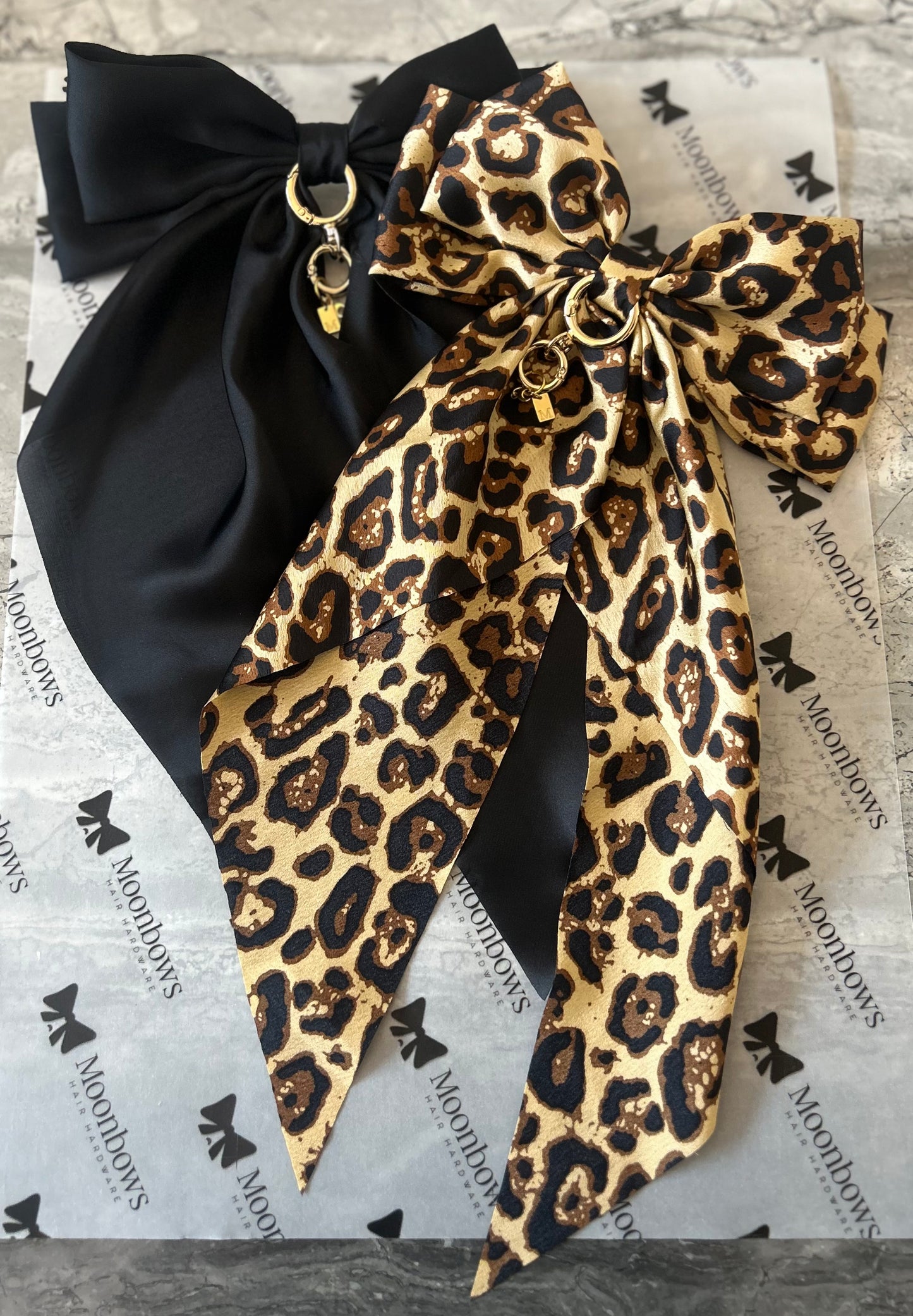 Oversized Hair Bow Barrette