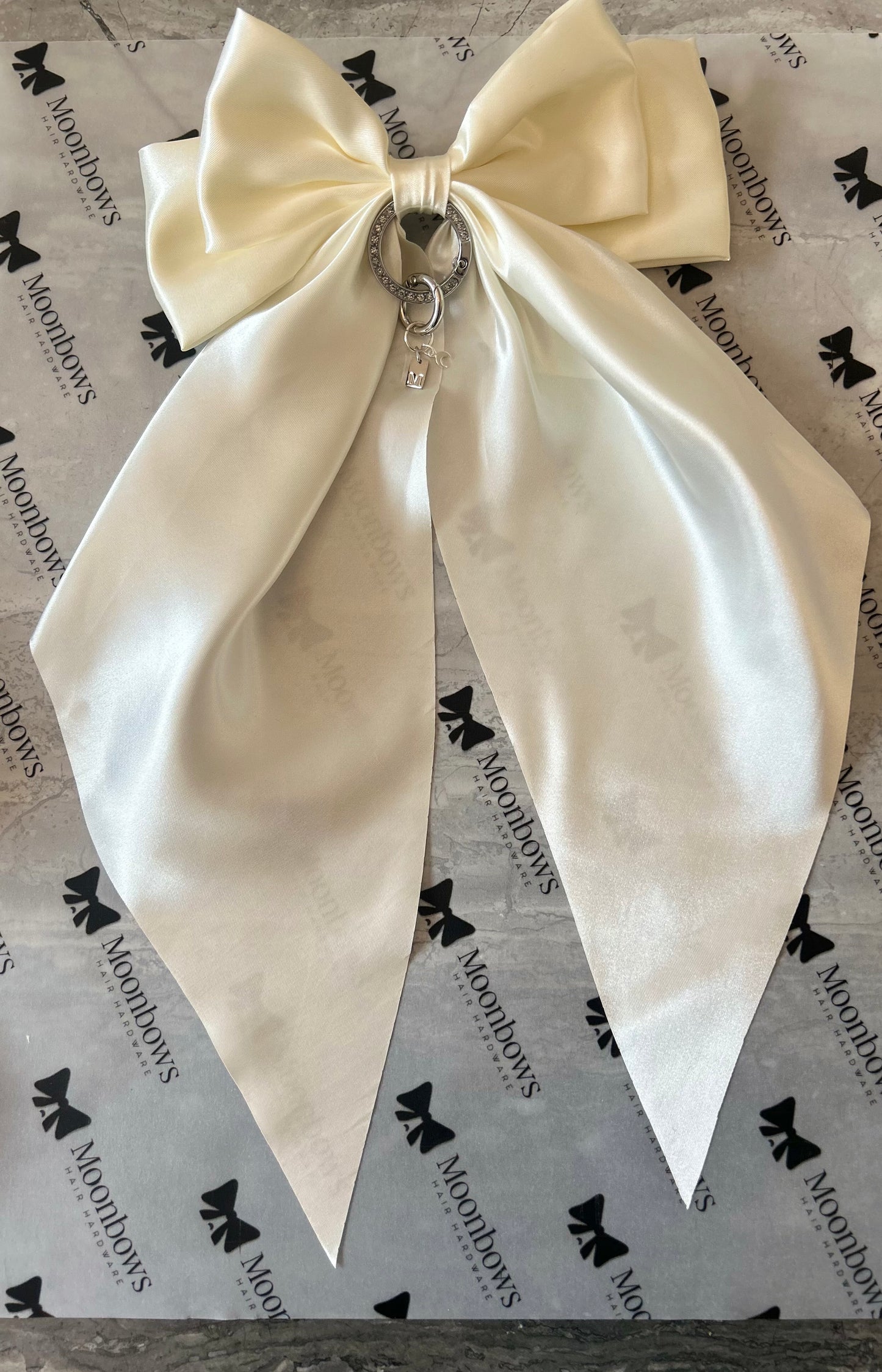 Oversized Hair Bow Barrette