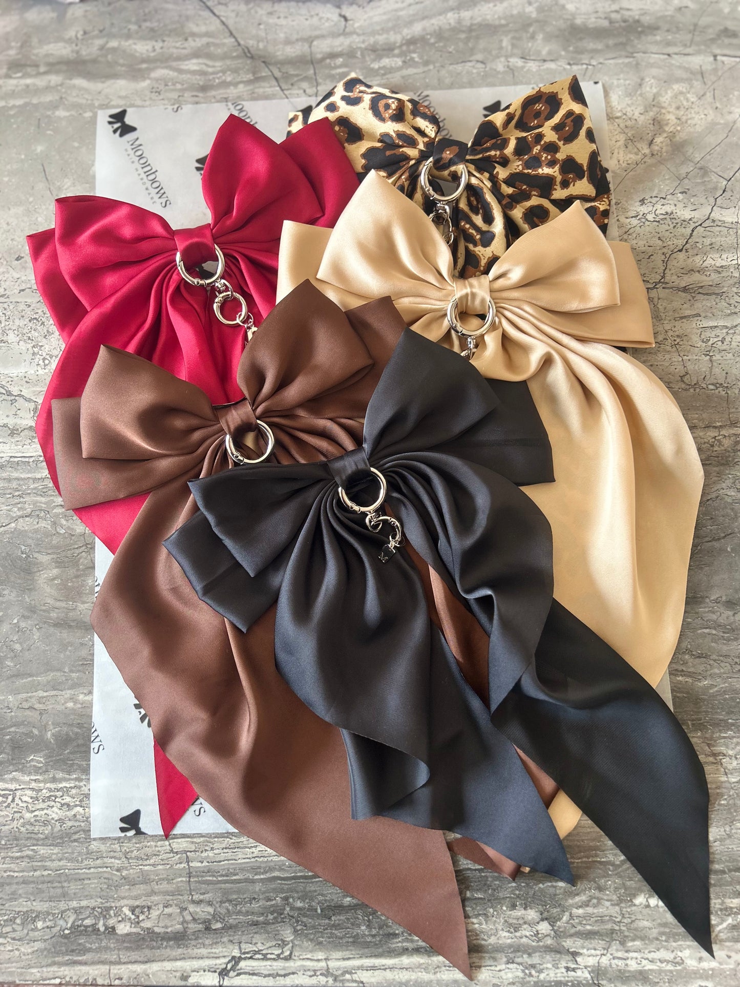 Oversized Hair Bow Barrette