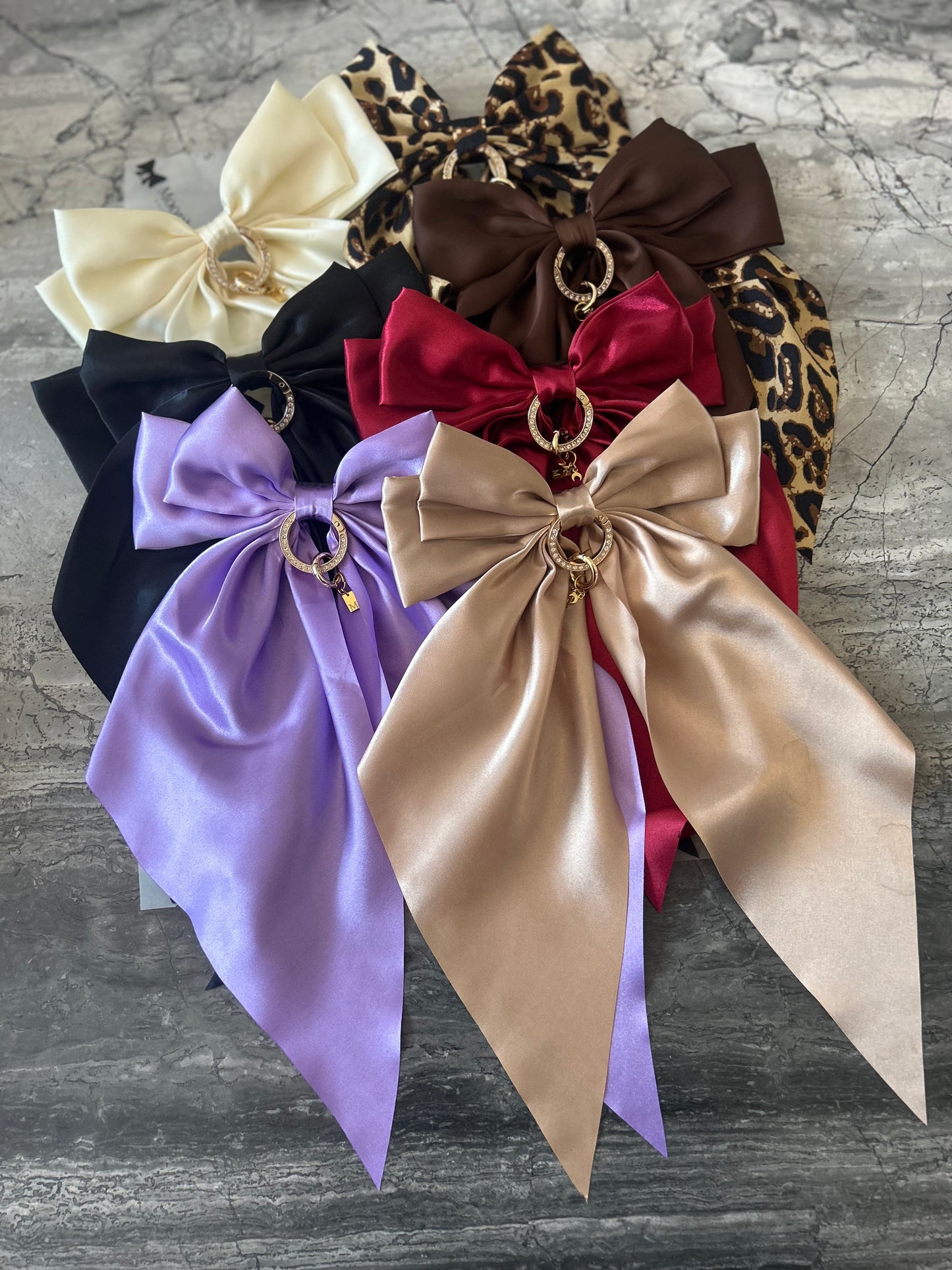 Oversized Hair Bow Barrette