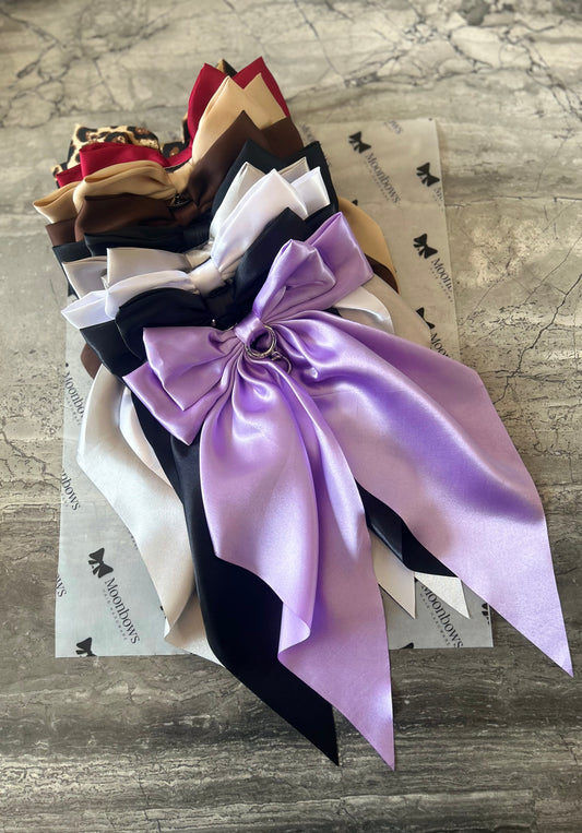 Oversized Hair Bow Barrette
